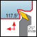 Ext. 35° Diamond 117° Approach
