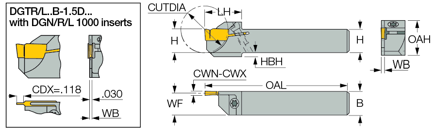 ‎DGTR 9.5B-2D20SH